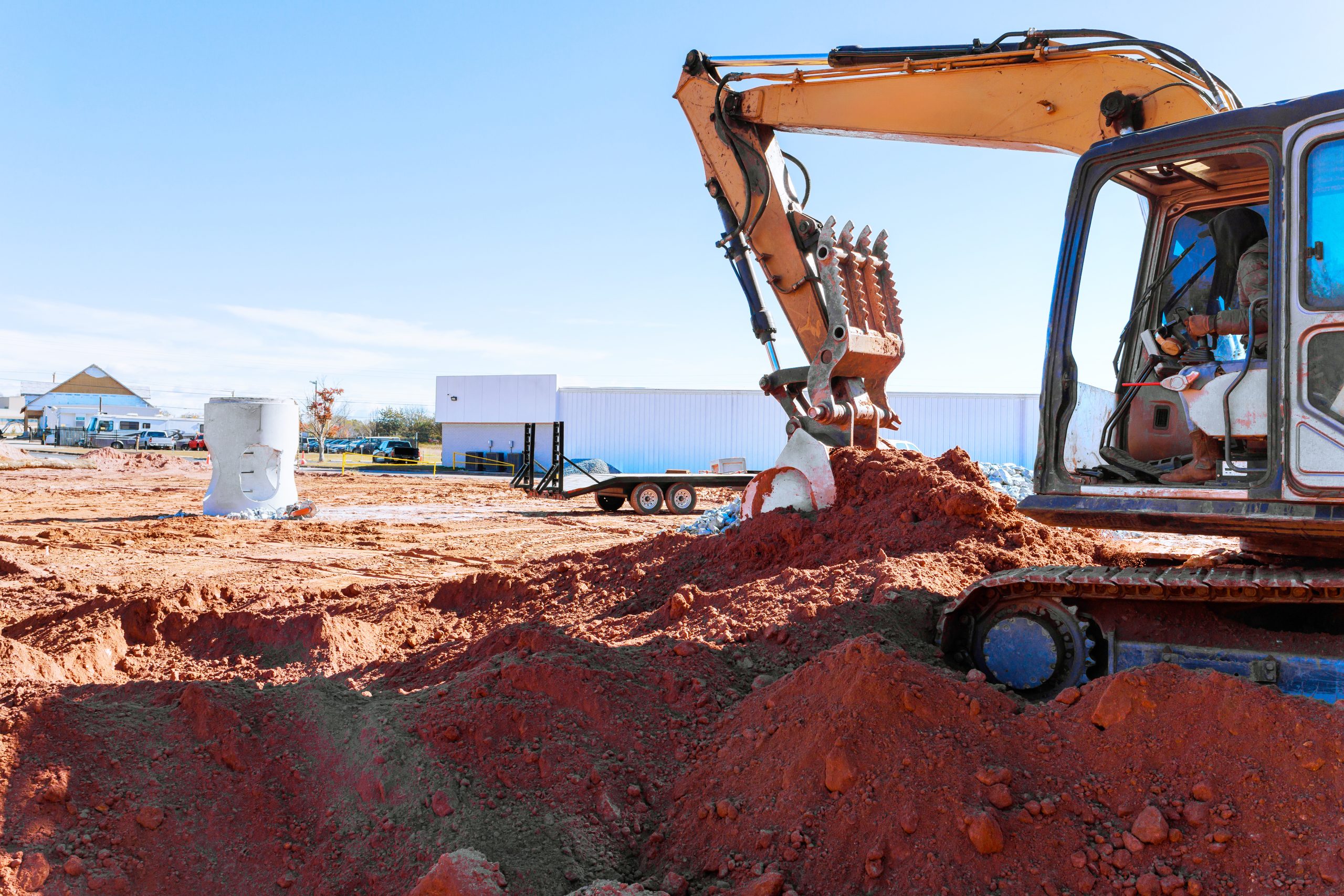 Excavation résidentielle et commerciale à Amos - Métal Plus inc.